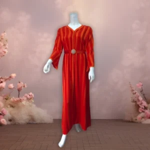 caftan jawhara Yasmine rouge