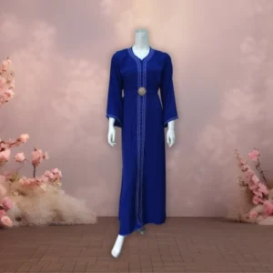 caftan jawhara Rayhane bleu